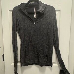 Lululemon Black Long Sleeve Quarter Zip